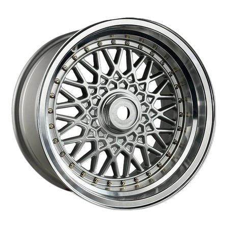 AKD-GX436-02-1 17 İnç 5x112 ET30 73.1 Crystal Silver Polished  (ÖN) 17 İnç Jant Takımı (4 Adet)