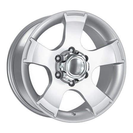 AKD-GX525-01 15 İnç 5x130 ET25 84.1 Silver Finished  15 İnç Jant Takımı (4 Adet)