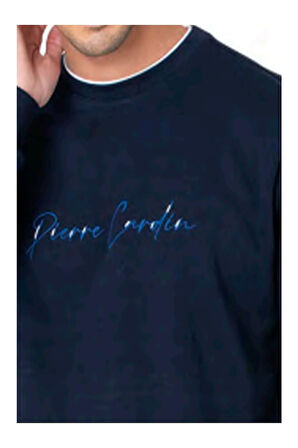 Erkek Uzun Kollu Bisiklet Yaka Üç Iplik Eşofman Takımı-6115