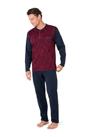 Erkek Jakarlı Pijama Takım -6111