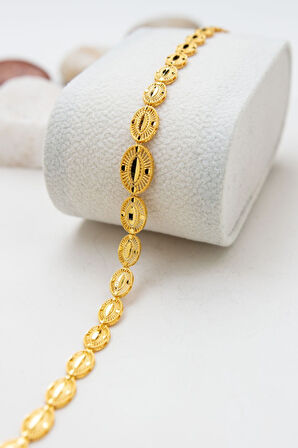 14 Ayar Kadın Altın Bileklik 22 Ayar Renk B231907