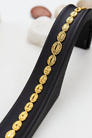 14 Ayar Kadın Altın Bileklik 22 Ayar Renk B231907