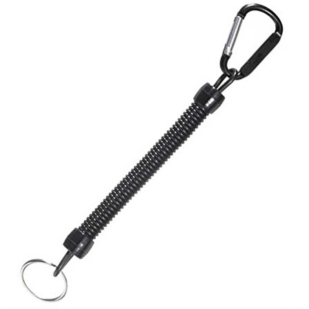 Lupo Karabinalı Kordon 23cm Siyah 5 Adet