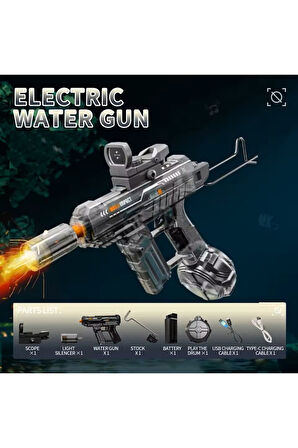 Elektirikli Alev Efektli Su Tabancası