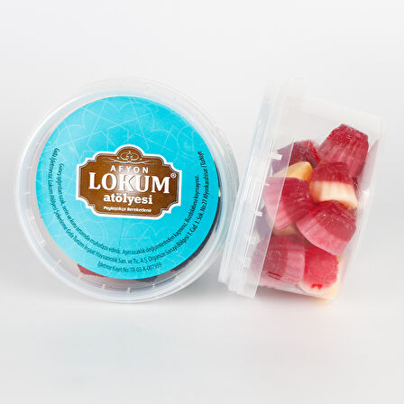 Meyve Ve Vanilya Aromalı Yumuşak Şeker (Kek Şekilli) 120 G