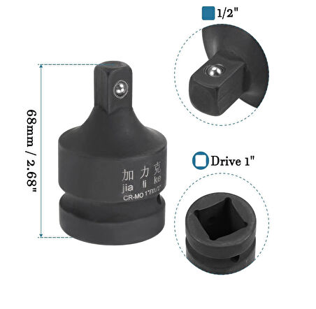 3/4 - 1/2 Havalı Adaptör Dönüştürücü