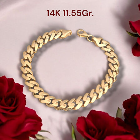 14AYAR 11.55GRAM ALTIN GURMET BİLEKLİK