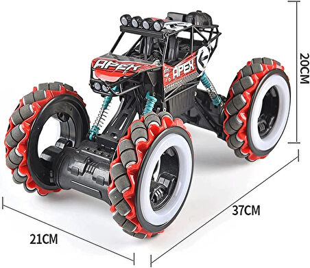 Uzaktan Kumandalı FireWheels Drift Climbing Arazi Aracı Dev Boy