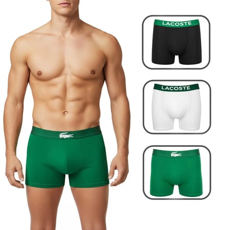 Lacoste Erkek 3"Lü Boxer Set