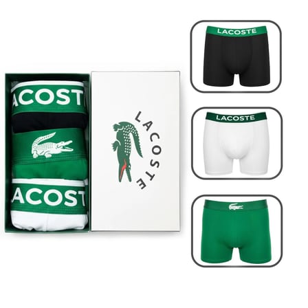 Lacoste Erkek 3"Lü Boxer Set