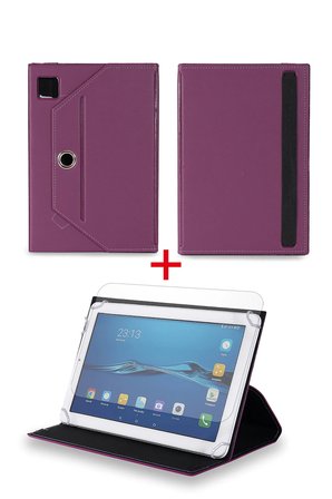 Velvoria Lenovo Tab2 A10-30 10.1" Tablet Uyumlu Standlı Tablet Kılıfı + Nano Ekran Koruyucu