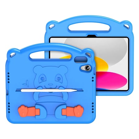 Dux Ducis iPad 10.2 2022 Kılıf Panda Serisi Çocuk Shockproof Standlı Kılıf-(57