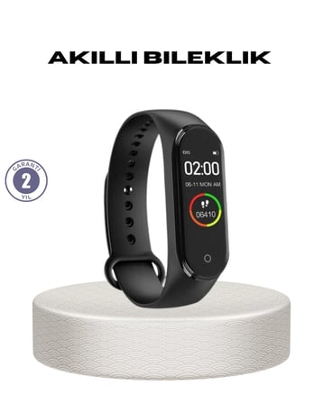 Akıllı Bileklik 0.96 İnç Ekran Kalp Atışlı Kan Basınçlı IP67 Suya Dayanık