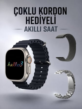 Akıllı Saat Yeni Nesil Bluetooth Bağlantılı Uyku Sağlık Takibi GPS Ve NFC Uyu