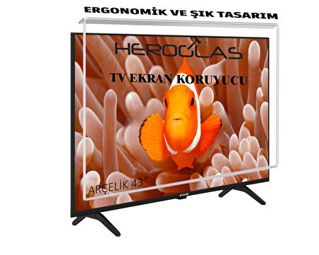 Heroglas RİO GHU8900S 43"Inç 109 Ekran Tv Ekran Koruyucu