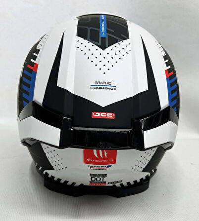 MT Kask Thunder 4sv Luminenc A7 Mat Renk - Şefaf Vizörlü  S