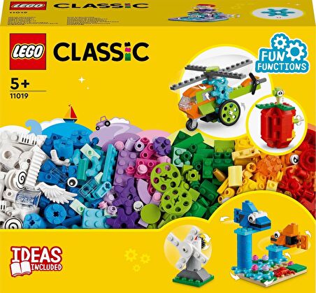 LEGO Classic Yapım Parçaları ve Fonksiyonlar 11019 - 5 Yaş ve Üzeri Çocuklar Için 7 Inşa Edilebilen 