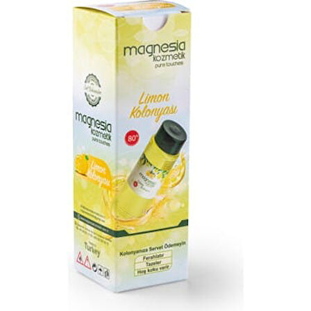 Magnesia Özel Seri Limon Kolonyası 80 C 400 ml