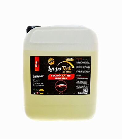 Limpotech Hızlı Cila , Wax , Boya Koruma , Islak Cila Seramik Katkılı  5 kg Yıkama Sonrası Kullanım