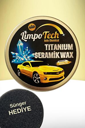 LİMPOTECH TITANIUM SERAMİK  Wax 150 Ml /seramik Katkılı Hızlı Ve Pratik Cila 500ML  waxcila