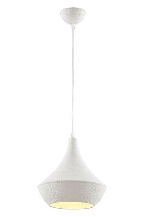 AVONNI AV-4106-M6-BBY Beyaz Boyalı Modern Avize E27 Metal 27cm