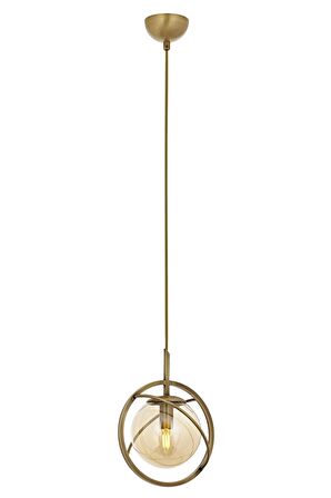 AVONNI AV-60291-1E Eskitme Kaplama Modern Avize E14 Metal Cam 22cm