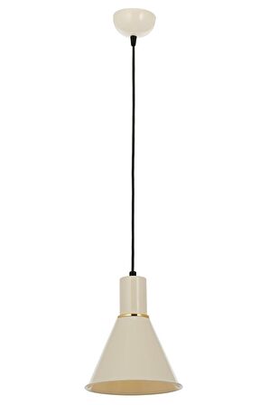 AVONNI AV-4106-M22-BBY Beyaz Boyalı Modern Avize E27 Metal 20cm