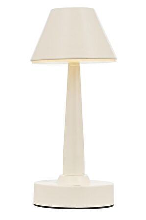 AVONNI ML-64006-BBY Beyaz Boyalı Masa Lambası LED Metal Pleksi 11cm