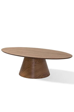 Oslo Meşe Oval Orta Sehpa