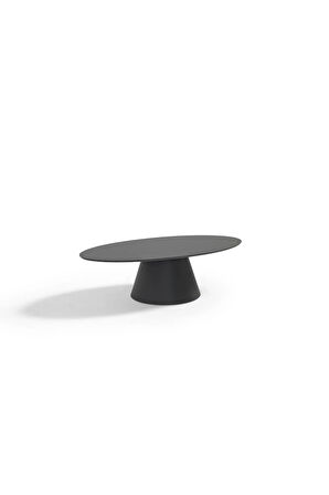 Oslo Meşe Oval Orta Sehpa