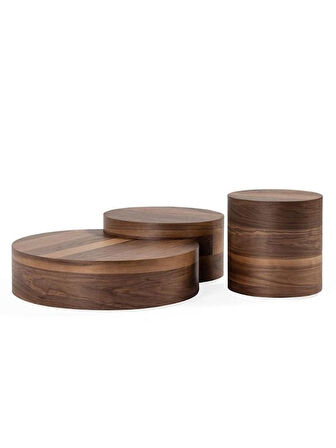 Walnut Orta Sehpa Takımı