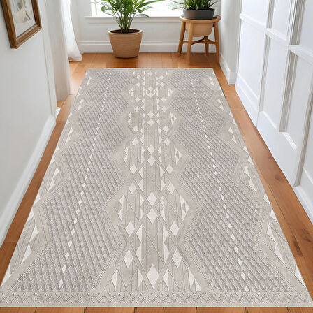 Eliana Home Dijital Baskı Yıkanabilir Kaymaz Taban Salon Halısı Ve Yolluk LN063-FNL336