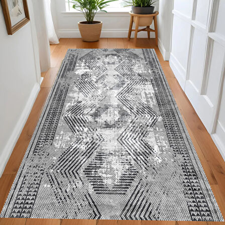 Eliana Home Dijital Baskı Yıkanabilir Kaymaz Taban Salon Halısı Ve Yolluk LN077-FNL351