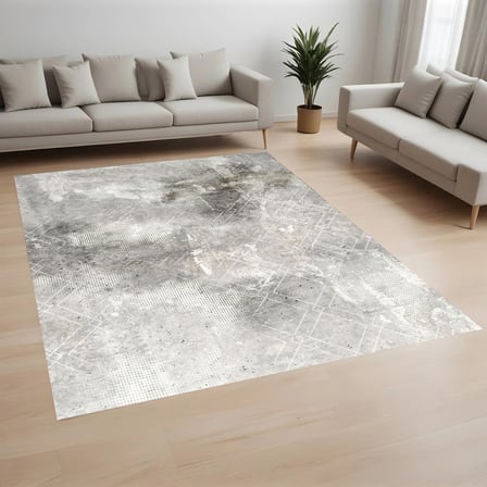 Eliana Home Dijital Baskı Yıkanabilir Kaymaz Taban Salon Halısı Ve Yolluk LN090-FNL377