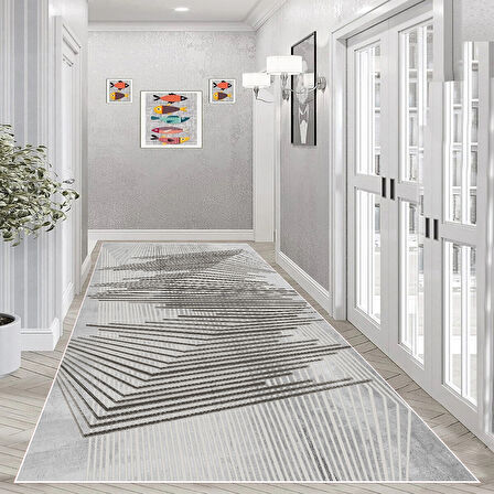 Eliana Home Dijital Baskı Yıkanabilir Kaymaz Taban Salon Halısı Ve Yolluk LN097-FNL384