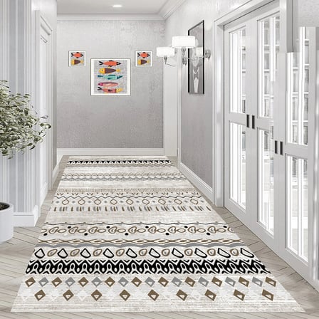 Eliana Home Dijital Baskı Yıkanabilir Kaymaz Taban Salon Halısı Ve Yolluk LN139-FNL444