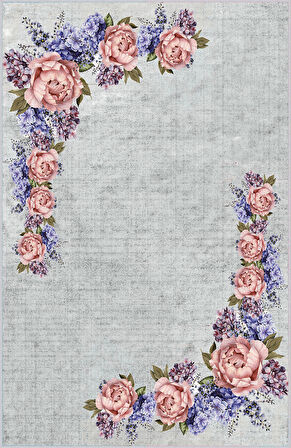 Dijital Baskı Yıkanabilir Kaymaz Taban Salon Halısı Ve Yolluk LNA0004-SD428