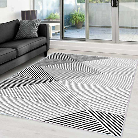 Eliana Home Dijital Baskı Yıkanabilir Kaymaz Taban Salon Halısı Ve Yolluk  LNA0007-sd540