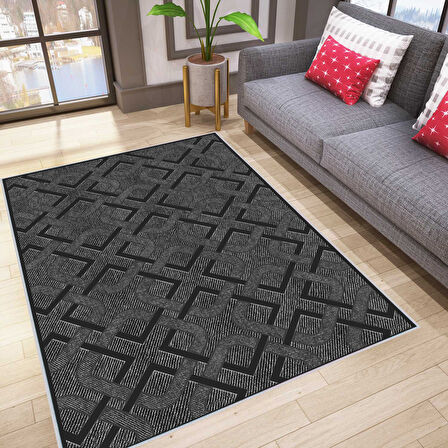 Dijital Baskı Yıkanabilir Kaymaz Taban Salon Halısı Ve Yolluk LNA0030-SD1001