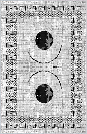 Dijital Baskı Yıkanabilir Kaymaz Taban Salon Halısı Ve Yolluk LNA0039-SD1069