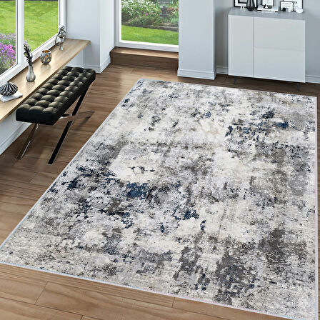 Eliana Home Dijital Baskı Yıkanabilir Kaymaz Taban Salon Halısı Ve Yolluk  LNA0047-sd1123