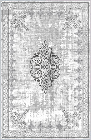 Dijital Baskı Yıkanabilir Kaymaz Taban Salon Halısı Ve Yolluk LNA0048-SD1127