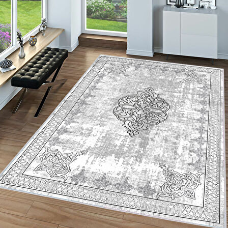 Dijital Baskı Yıkanabilir Kaymaz Taban Salon Halısı Ve Yolluk LNA0048-SD1127