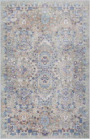 Dijital Baskı Yıkanabilir Kaymaz Taban Salon Halısı Ve Yolluk LNA0049-SD1124