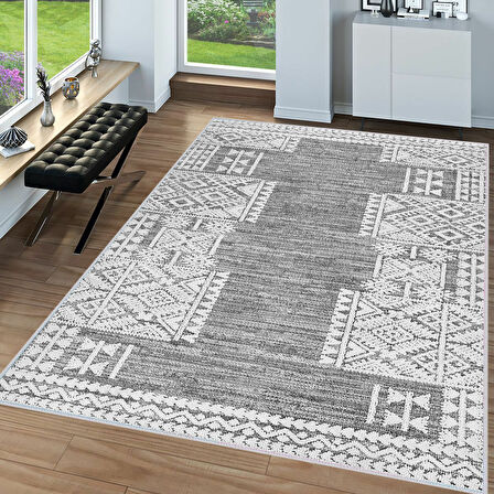 Dijital Baskı Yıkanabilir Kaymaz Taban Salon Halısı Ve Yolluk LNA0050-SD1138