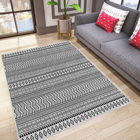 Dijital Baskı Yıkanabilir Kaymaz Taban Salon Halısı Ve Yolluk LNA0054-SD1163