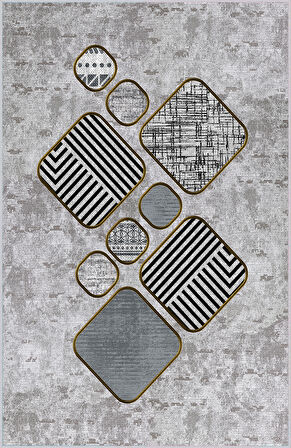 Dijital Baskı Yıkanabilir Kaymaz Taban Salon Halısı Ve Yolluk LNA0057-SD1174