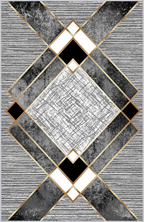 Eliana Home Dijital Baskı Yıkanabilir Kaymaz Taban Salon Halısı Ve Yolluk  LNA0062-sm16