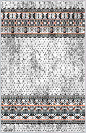 Dijital Baskı Yıkanabilir Kaymaz Taban Salon Halısı Ve Yolluk LNA0064-SM19