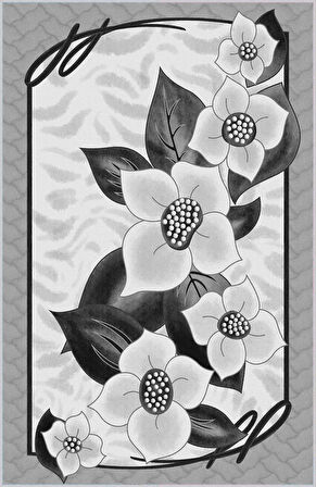 Dijital Baskı Yıkanabilir Kaymaz Taban Salon Halısı Ve Yolluk LNA0065-SM44